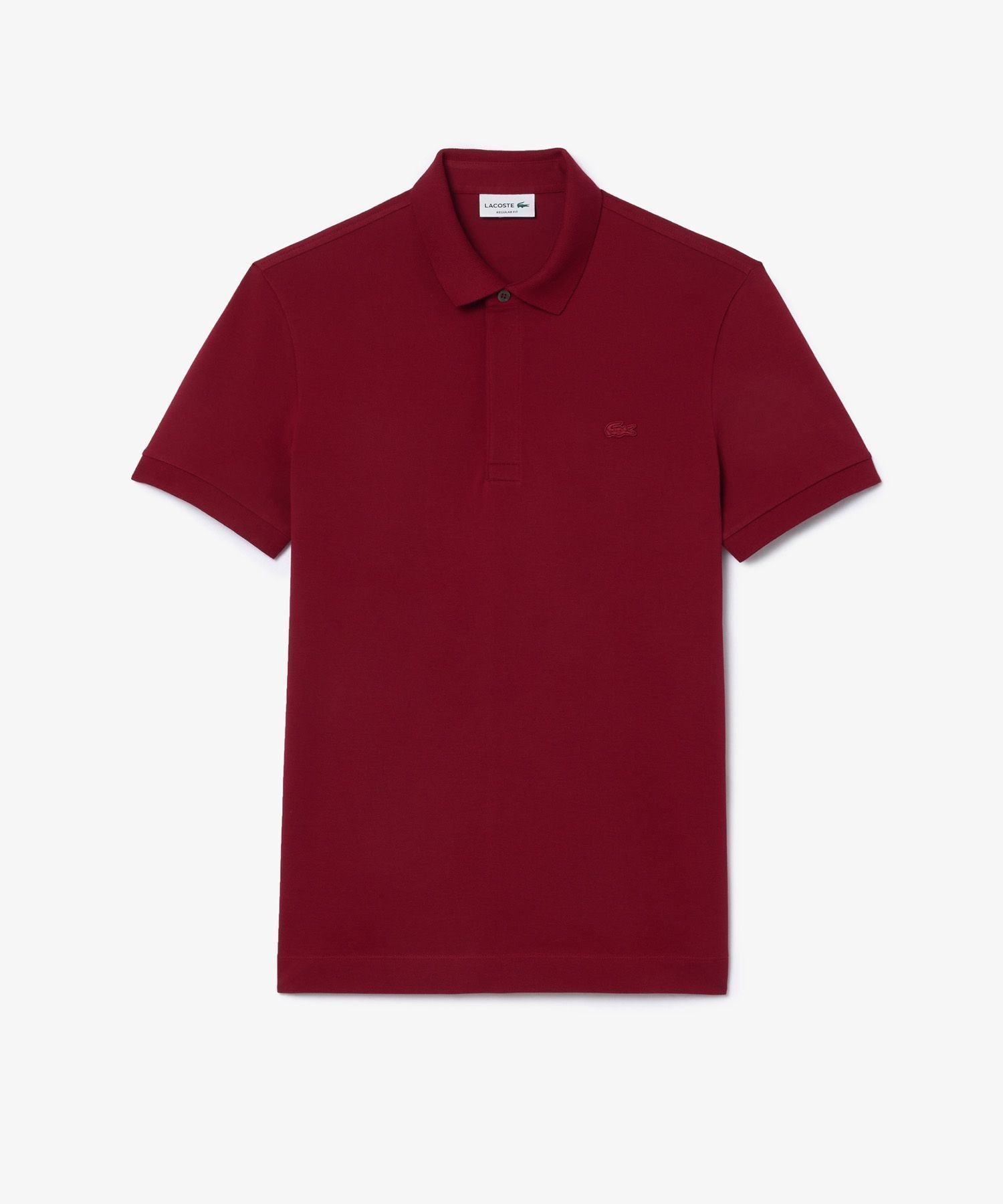 【ラコステ/LACOSTE / MEN】の『Le Paris Polo』レギュラーフィット パリポロ 比翼ポロシャツ インテリア・キッズ・メンズ・レディースファッション・服の通販 founy(ファニー) 　ファッション　Fashion　メンズファッション　MEN　エレガント 上品　Elegant　スマート　Smart　ドレス　Dress　フィット　Fit　ポロシャツ　Polo Shirt　レギュラー　Regular　ボルドー|ID: prp329100004543688 ipo3291000000032108085