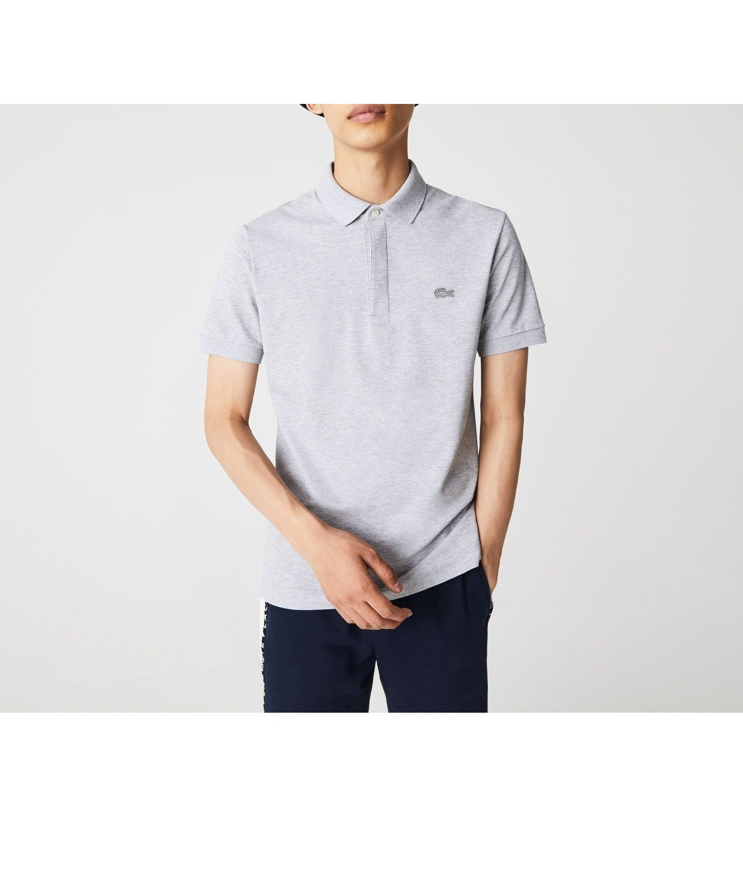 【ラコステ/LACOSTE / MEN】の『Le Paris Polo』レギュラーフィット パリポロ 比翼ポロシャツ インテリア・キッズ・メンズ・レディースファッション・服の通販 founy(ファニー) 　ファッション　Fashion　メンズファッション　MEN　エレガント 上品　Elegant　スマート　Smart　ドレス　Dress　フィット　Fit　ポロシャツ　Polo Shirt　レギュラー　Regular　シルバーグレー|ID: prp329100004543688 ipo3291000000032108091
