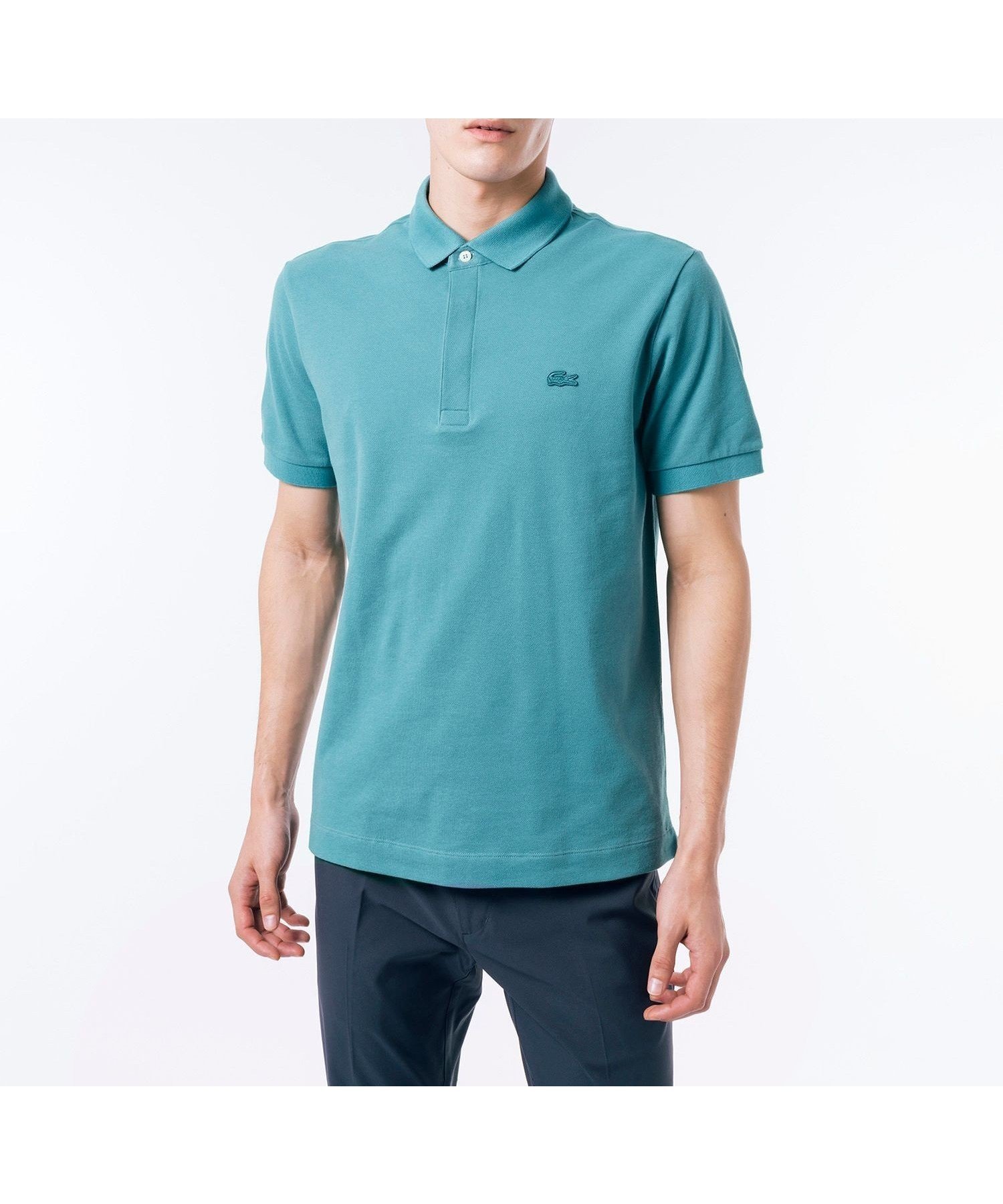 【ラコステ/LACOSTE / MEN】の『Le Paris Polo』レギュラーフィット パリポロ 比翼ポロシャツ インテリア・キッズ・メンズ・レディースファッション・服の通販 founy(ファニー) 　ファッション　Fashion　メンズファッション　MEN　エレガント 上品　Elegant　スマート　Smart　ドレス　Dress　フィット　Fit　ポロシャツ　Polo Shirt　レギュラー　Regular　ダークグリーン|ID: prp329100004543688 ipo3291000000032108099