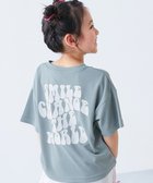 【デビロック/devirock / KIDS】の速乾 サラっとストレッチ メッシュ デビラボ 半袖Tシャツ Tシャツ トップス 25SS 009-ロゴ2-ダスティブルー|ID: prp329100004543689 ipo3291000000032133154