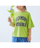 【デビロック/devirock / KIDS】の速乾 サラっとストレッチ メッシュ デビラボ 半袖Tシャツ Tシャツ トップス 25SS 004-カレッジ-Lイエローグリーン|ID: prp329100004543689 ipo3291000000032133169