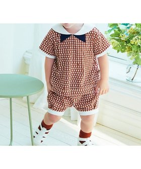 【モイモルン/moimoln / KIDS】の【セットアップ】ロウェルトップス パンツ 人気、トレンドファッション・服の通販 founy(ファニー) ファッション Fashion キッズファッション Fashion for Kids トップス・カットソー Cut & Sew Tops ボトムス Bottoms セットアップ Matching Sets キッズトップス Tops おすすめ Recommended / Our Picks セットアップ Set-Up, Coordinated Outfit ボトム Bottoms, Lower Wear ロンパース Romper, Jumpsuit 人気 Popular, Best Seller 夏 Summer |ID:prp329100004543710