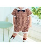 【モイモルン/moimoln / KIDS】の【セットアップ】ロウェルトップス パンツ 人気、トレンドファッション・服の通販 founy(ファニー) ファッション Fashion キッズファッション Fashion for Kids トップス・カットソー Cut & Sew Tops ボトムス Bottoms セットアップ Matching Sets キッズトップス Tops おすすめ Recommended / Our Picks セットアップ Set-Up, Coordinated Outfit ボトム Bottoms, Lower Wear ロンパース Romper, Jumpsuit 人気 Popular, Best Seller 夏 Summer thumbnail ブラウン|ID: prp329100004543710 ipo3291000000032710221