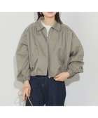 【ビームス ハート/BEAMS HEART】のドロスト シャーリング ブルゾン きれいめ 25SS OLIVE|ID: prp329100004543729 ipo3291000000032108429
