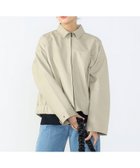 【ビームス ハート/BEAMS HEART】のフェイクレザー ジップブルゾン(S~M) GREIGE|ID: prp329100004543732 ipo3291000000032108457