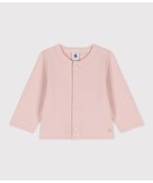 【プチバトー/PETIT BATEAU / KIDS】のスウェットカーディガン 人気、トレンドファッション・服の通販 founy(ファニー) ファッション Fashion キッズファッション KIDS カーディガン Cardigan ベーシック Basic モチーフ Motif thumbnail ソルトピンク|ID: prp329100004543734 ipo3291000000032108481