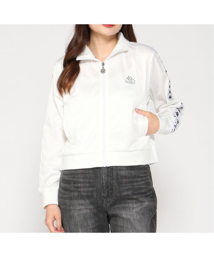 【ニッキー/nikki】のKappa/バンダ ジャージトラックJK インテリア・キッズ・メンズ・レディースファッション・服の通販 founy(ファニー) https://founy.com/ ファッション Fashion レディースファッション WOMEN イタリア Italy クロップド Cropped スタイリッシュ Stylish スポーツ Sports ワイド Wide |ID: prp329100004543768 ipo3291000000032108651
