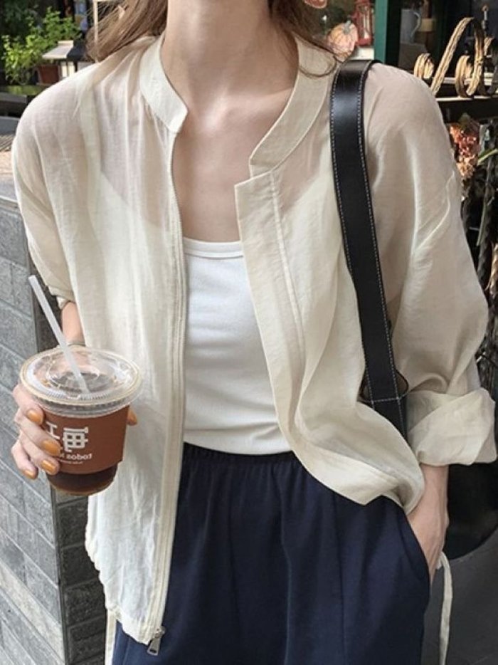 【その他のブランド/Other】のUVケアフルジップシアーブルゾン インテリア・キッズ・メンズ・レディースファッション・服の通販 founy(ファニー) https://founy.com/ ファッション Fashion レディースファッション WOMEN アウター Coat Outerwear ブルゾン Blouson/Jackets アウトドア Outdoor シアー Sheer ブルゾン Blouson 夏 Summer |ID: prp329100004543787 ipo3291000000032207626