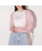 【その他のブランド/Other】のサイドリボンシアーパーカー ピンク|ID: prp329100004543862 ipo3291000000032752138