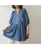 【アダム エ ロペ/ADAM ET ROPE'】の【WEB限定】・【新色追加】2WAYバルーンスリーブチュニック 人気、トレンドファッション・服の通販 founy(ファニー) ファッション Fashion レディースファッション WOMEN トップス・カットソー Tops/Tshirt 春 Spring 洗える Washable 軽量 Lightweight サッカー Soccer ストライプ Stripe スリーブ Sleeve チュニック Tunic 定番 Standard 人気 Popularity フェミニン Feminine ブロード Broad ペプラム Peplum レース Race S/S・春夏 Ss・Spring/Summer おすすめ Recommend 夏 Summer 2025年 2025 2025春夏・S/S Ss,Spring/Summer,2025 thumbnail ブルー系(45)|ID: prp329100004543869 ipo3291000000032419478
