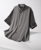 【ハレ/HARE】の【イージーケア UNISEX】TOROMIシシュウシャツSS グレー12|ID: prp329100004543873 ipo3291000000032508067