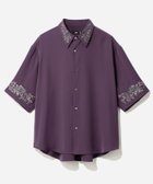 【ハレ/HARE】の【イージーケア UNISEX】TOROMIシシュウシャツSS 人気、トレンドファッション・服の通販 founy(ファニー) ファッション Fashion レディースファッション Ladies' Fashion Online トップス・カットソー Tops/Tshirt シャツ/ブラウス Shirts/Blouses ユニセックス Unisex セットアップ Set Up リラックス Relax ルーズ Loose エレガント 上品 Elegant 半袖 Short Sleeve thumbnail パープル96|ID: prp329100004543873 ipo3291000000032676726