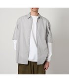 【ビューティ&ユース ユナイテッドアローズ/BEAUTY&YOUTH / UNITED ARROWS / MEN】のSteven Alan C/L/S ストライプ レギュラーカラー シャツ ALINE LOOSE CASUAL 人気、トレンドファッション・服の通販 founy(ファニー) ファッション Fashion メンズファッション Fashion for Men ストライプ Stripe, Striped Pattern フォルム Silhouette, Form レギュラー Regular, Standard Fit エレガント 上品 Elegant 夏 Summer thumbnail LT.GRAY|ID: prp329100004543877 ipo3291000000033164313
