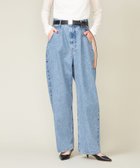 【ユナイテッドアローズ/UNITED ARROWS】の【別注】 upper hights for conte タックデニムパンツ UN 人気、トレンドファッション・服の通販 founy(ファニー) ファッション Fashion レディースファッション Ladies' Fashion Online パンツ Pants デニムパンツ Denim Pants シルバー Silver フィット Fit ポケット Pocket 別注 Special Order thumbnail LT.BLUE|ID: prp329100004543878 ipo3291000000032628588