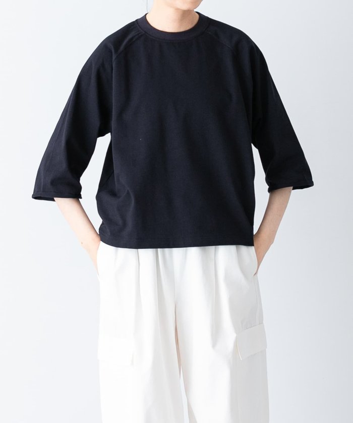 【かぐれ/kagure / URBAN RESEARCH】の5分袖ラグランカットソー インテリア・キッズ・メンズ・レディースファッション・服の通販 founy(ファニー) https://founy.com/ ファッション Fashion レディースファッション Fashion for Women トップス・カットソー Cut & Sew Tops カットソー・ベーシックTシャツ Cut-and-Sewn Tops / Stretch Tees & Basics 2025年 2025 2025春夏・S/S Spring/Summer 2025 SS25 インナー Innerwear カットオフ Cut-Off Design カットソー Cut and Sewn Top コンパクト Compact, Small Size シンプル Simple, Minimal スリーブ Sleeve, Long Sleeve / Short Sleeve 夏 Summer S/S・春夏 SS, Spring/Summer, Warm Season |ID: prp329100004543892 ipo3291000000032729448