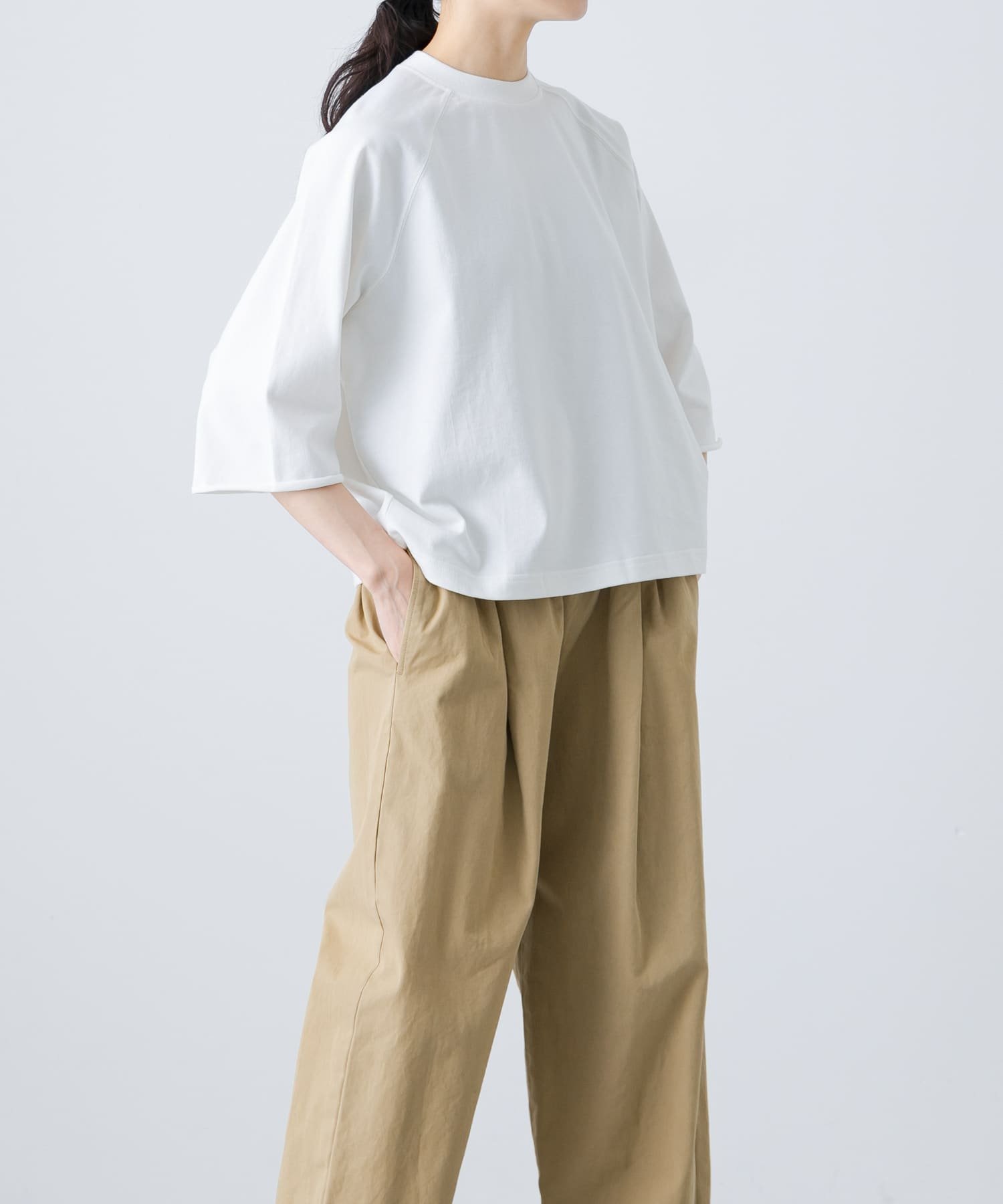 【かぐれ/kagure / URBAN RESEARCH】の5分袖ラグランカットソー インテリア・キッズ・メンズ・レディースファッション・服の通販 founy(ファニー) 　ファッション　Fashion　レディースファッション　Fashion for Women　トップス・カットソー　Cut & Sew Tops　カットソー・ベーシックTシャツ　Cut-and-Sewn Tops / Stretch Tees & Basics　2025年　2025　2025春夏・S/S　Spring/Summer 2025 SS25　インナー　Innerwear　カットオフ　Cut-Off Design　カットソー　Cut and Sewn Top　コンパクト　Compact, Small Size　シンプル　Simple, Minimal　スリーブ　Sleeve, Long Sleeve / Short Sleeve　夏　Summer　S/S・春夏　SS, Spring/Summer, Warm Season　OFF|ID: prp329100004543892 ipo3291000000032729455