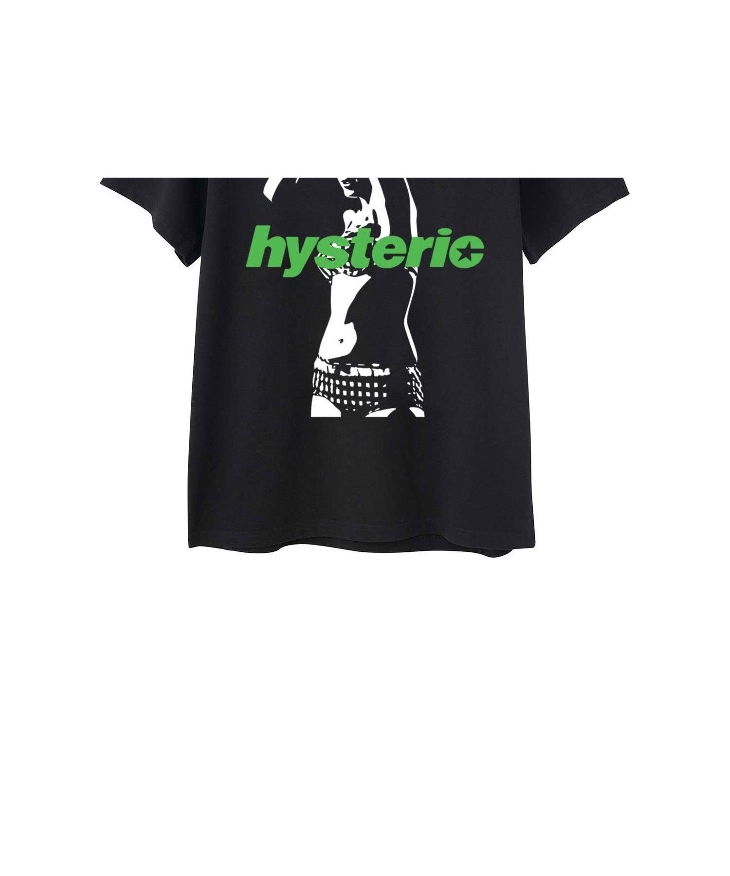 【ヒステリックグラマー/HYSTERIC GLAMOUR / MEN】のHYSTERIC ARMPITS Tシャツ インテリア・キッズ・メンズ・レディースファッション・服の通販 founy(ファニー) 　ファッション　Fashion　メンズファッション　Fashion for Men　モチーフ　Motif, Design Theme　ブラック|ID: prp329100004543919 ipo3291000000032730694