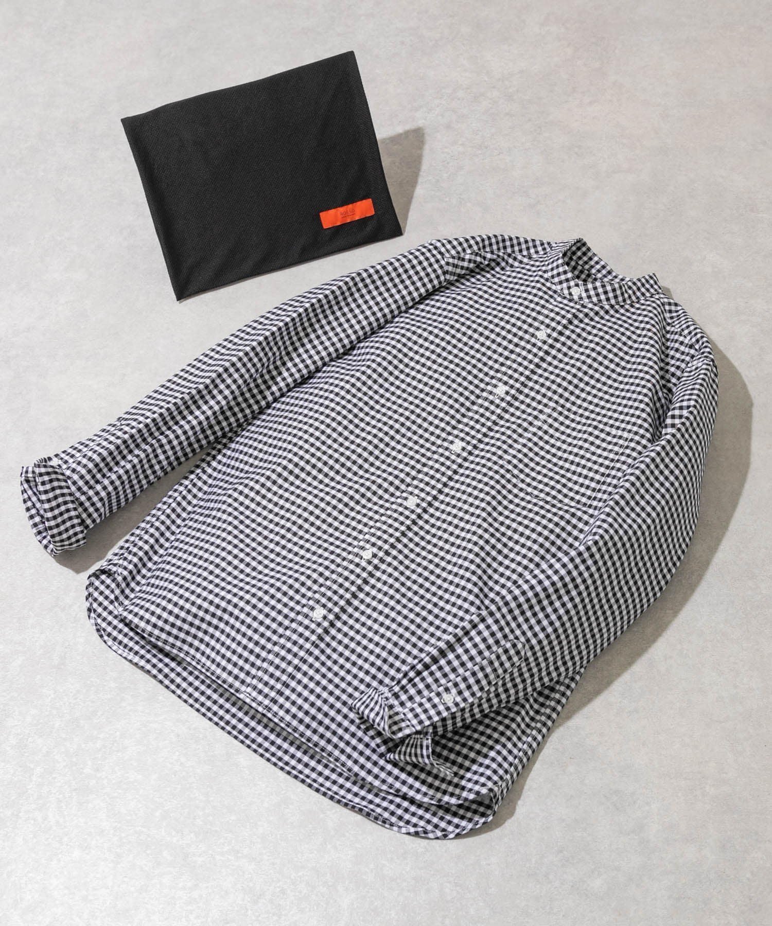 【アーバンリサーチ ロッソ/URBAN RESEARCH ROSSO / MEN】の『WEB限定』『XXLサイズあり』『抗菌/消臭』ハイパフォーマンスオックスバンドカラーシャツ インテリア・キッズ・メンズ・レディースファッション・服の通販 founy(ファニー) 　ファッション　Fashion　メンズファッション　MEN　抗菌　Antibacterial　サングラス　Sunglasses　シンプル　Simple　ストレッチ　Stretch　スニーカー　Sneakers　スラックス　Slacks　デニム　Denim　定番　Standard　バランス　Balance　パフォーマンス　Performance　フィット　Fit　ベーシック　Basic　ポーチ　Pouch　リュック　Ruck Sack　おすすめ　Recommend　旅行　Travel　ビジネス 仕事 通勤　Business　BLK CHECK|ID: prp329100004543927 ipo3291000000032109779
