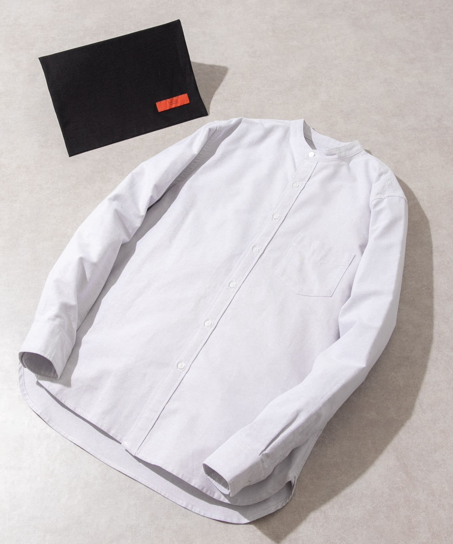 【アーバンリサーチ ロッソ/URBAN RESEARCH ROSSO / MEN】の『WEB限定』『XXLサイズあり』『抗菌/消臭』ハイパフォーマンスオックスバンドカラーシャツ インテリア・キッズ・メンズ・レディースファッション・服の通販 founy(ファニー) 　ファッション　Fashion　メンズファッション　MEN　抗菌　Antibacterial　サングラス　Sunglasses　シンプル　Simple　ストレッチ　Stretch　スニーカー　Sneakers　スラックス　Slacks　デニム　Denim　定番　Standard　バランス　Balance　パフォーマンス　Performance　フィット　Fit　ベーシック　Basic　ポーチ　Pouch　リュック　Ruck Sack　おすすめ　Recommend　旅行　Travel　ビジネス 仕事 通勤　Business　GRAY|ID: prp329100004543927 ipo3291000000032109782