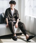 【ロッキーモンロー/Rocky Monroe / MEN】の3点セットアップ 5分袖シャツJKT ワイドパンツ 接触冷感タンクトップ 人気、トレンドファッション・服の通販 founy(ファニー) ファッション Fashion メンズファッション Fashion for Men ボトムス Bottoms インナー Innerwear ジャケット Jacket, Outerwear セットアップ Set-Up, Coordinated Outfit タンク Tank Top, Sleeveless Top ワイド Wide, Wide Fit thumbnail ブラウン|ID: prp329100004543951 ipo3291000000032627634
