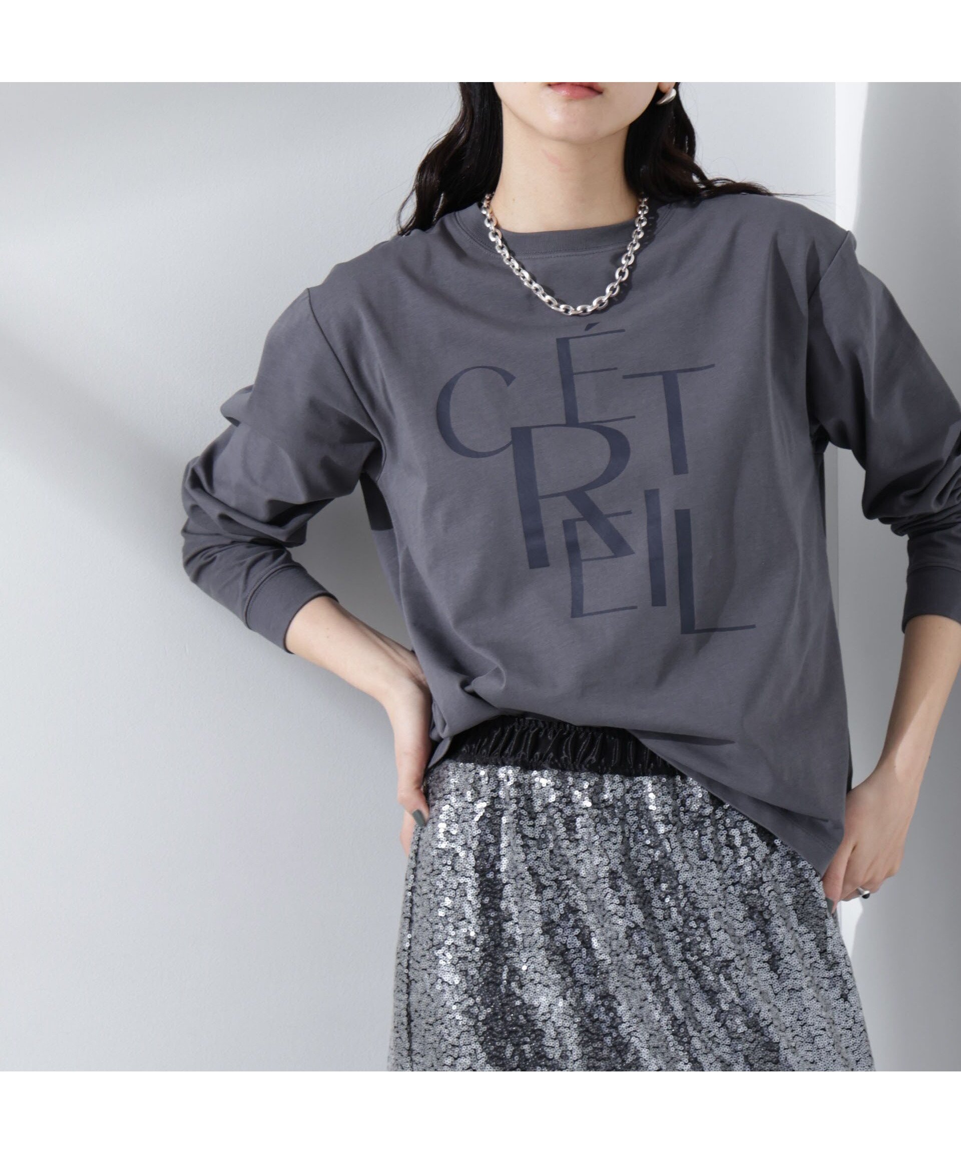 【ナノ ユニバース/nano universe】のプリントロゴロンT 人気、トレンドファッション・服の通販 founy(ファニー) 　ファッション　Fashion　レディースファッション　Fashion for Women　トップス・カットソー　Cut & Sew Tops　ロングTシャツ・Tシャツ　Longline T-Shirts & Tees　カーディガン　Cardigan, Knitwear　コンパクト　Compact, Small Size　シルケット　Silket, Silky Cotton　シンプル　Simple, Minimal　ジャケット　Jacket, Outerwear　スタイリッシュ　Stylish, Fashionable　スパンコール　Sequins, Sequin Embellishment　スリット　Slit, Slit Detail　プリント　Print, Printed Pattern　ワイド　Wide, Wide Fit　おすすめ　Recommended / Our Picks　2025年　2025　2025春夏・S/S　Spring/Summer 2025 SS25　 other-1|ID: prp329100004543979 ipo3291000000033341162