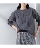 【ナノ ユニバース/nano universe】のプリントロゴロンT 人気、トレンドファッション・服の通販 founy(ファニー) ファッション Fashion レディースファッション Fashion for Women トップス・カットソー Cut & Sew Tops ロングTシャツ・Tシャツ Longline T-Shirts & Tees カーディガン Cardigan, Knitwear コンパクト Compact, Small Size シルケット Silket, Silky Cotton シンプル Simple, Minimal ジャケット Jacket, Outerwear スタイリッシュ Stylish, Fashionable スパンコール Sequins, Sequin Embellishment スリット Slit, Slit Detail プリント Print, Printed Pattern ワイド Wide, Wide Fit おすすめ Recommended / Our Picks 2025年 2025 2025春夏・S/S Spring/Summer 2025 SS25 thumbnail チャコール3|ID: prp329100004543979 ipo3291000000033341163