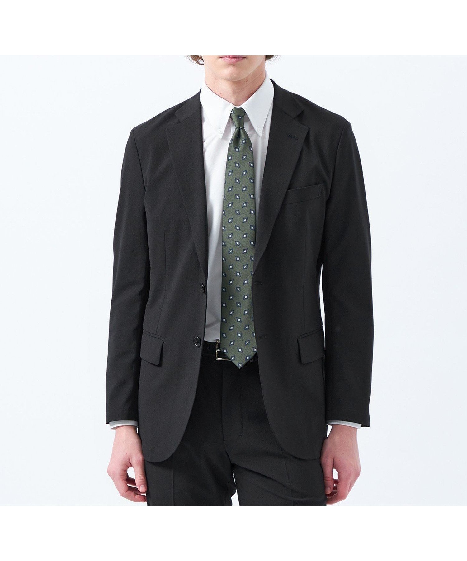 【マッキントッシュ フィロソフィー/MACKINTOSH PHILOSOPHY / MEN】の【WEB 一部店舗】強撚トロピカル ジャケット インテリア・キッズ・メンズ・レディースファッション・服の通販 founy(ファニー) 　ファッション　Fashion　メンズファッション　Men's Style Online　おすすめ　Recommend　ジャケット　Jacket　ストレッチ　Stretch　セットアップ　Set Up　フラップ　Flap　ポケット　Pocket　夏　Summer　春　Spring　ブラック|ID: prp329100004543985 ipo3291000000032645289