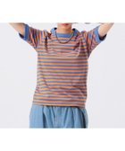 【ビームス ウイメン/BEAMS】のボーダー バインダー ショートスリーブ Tシャツ BLUE|ID: prp329100004543996 ipo3291000000032642505