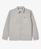 【ラコステ/LACOSTE / MEN】のテクニカルフランネルシャツ グレー|ID: prp329100004544009 ipo3291000000032110216