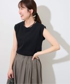 【ジャーナルスタンダード レリューム/JOURNAL STANDARD relume】のTCダンボールノースリーブ ブラック|ID: prp329100004544059 ipo3291000000032714483