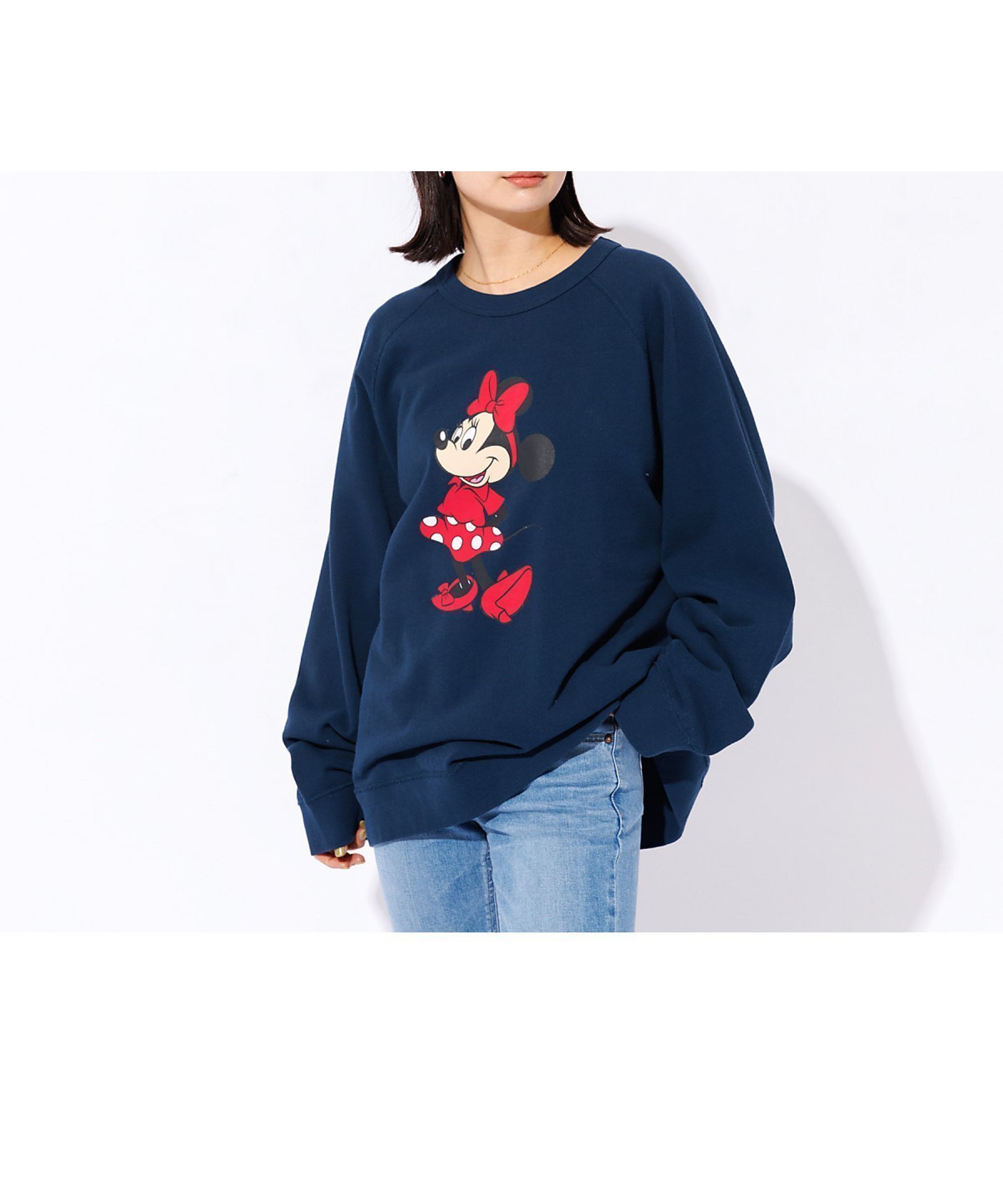 【アバハウス/ABAHOUSE / MEN】の【PENNYS / ペニーズ】PENNEY S * MICKEY MOUSE/ぺ インテリア・キッズ・メンズ・レディースファッション・服の通販 founy(ファニー) 　ファッション　Fashion　メンズファッション　MEN　インナー　Inner　ヴィンテージ　Vintage　キャラクター　Character　シンプル　Simple　スラックス　Slacks　スリーブ　Sleeve　ダメージ　Damage　デニム　Denim　定番　Standard　人気　Popularity　プリント　Print　リアル　Real　ロング　Long　おすすめ　Recommend　ダークネイビー|ID: prp329100004544089 ipo3291000000032110624