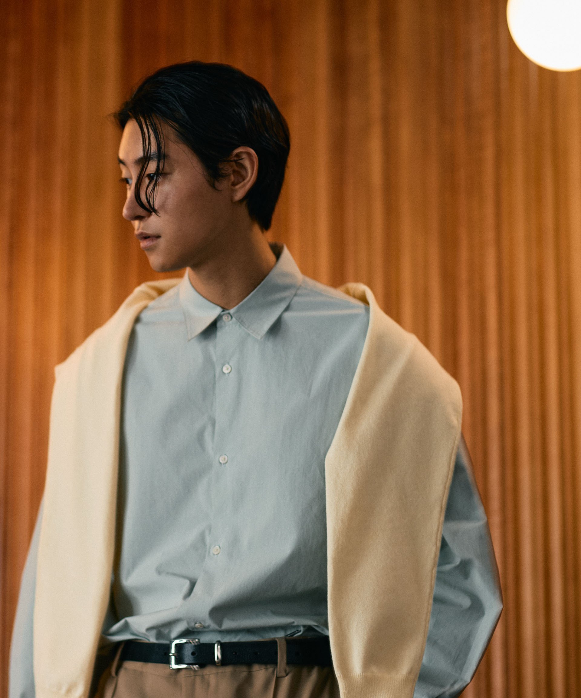 【ナノ ユニバース/nano universe / MEN】の「大人のワイドシャツ」レギュラーカラー 長袖 人気、トレンドファッション・服の通販 founy(ファニー) 　ファッション　Fashion　メンズファッション　MEN　春　Spring　シンプル　Simple　ストライプ　Stripe　スラックス　Slacks　定番　Standard　人気　Popularity　長袖　Long Sleeve　バランス　Balance　パターン　Pattern　ヘムライン　Hemline　羽織　Haori　レギュラー　Regular　ワイド　Wide　S/S・春夏　Ss・Spring/Summer　夏　Summer　2025年　2025　2025春夏・S/S　Ss,Spring/Summer,2025　 other-1|ID: prp329100004544131 ipo3291000000032110796