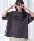 【コーエン/COEN】のYALE別注 ゆるシルエットTシャツ 人気、トレンドファッション・服の通販 founy(ファニー) ファッション Fashion レディースファッション WOMEN トップス・カットソー Tops/Tshirt シャツ/ブラウス Shirts/Blouses ロング / Tシャツ T-Shirts アイビー Ivy 巾着 Purse シンプル Simple スポーティ Sporty トレンド Trend フロント Front 別注 Special Order リラックス Relax ワンポイント One Point thumbnail DK.GRAY|ID: prp329100004544155 ipo3291000000032359883