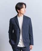 【ビューティ&ユース ユナイテッドアローズ/BEAUTY&YOUTH / UNITED ARROWS / MEN】のシャンブレー PE 2B ジャケット -セットアップ対応- NAVY|ID: prp329100004544156 ipo3291000000032110921
