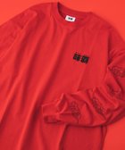 【コーエン/COEN】の【味覇/ウェイパァー】プリントロングスリーブTシャツ 人気、トレンドファッション・服の通販 founy(ファニー) ファッション Fashion レディースファッション WOMEN トップス・カットソー Tops/Tshirt シャツ/ブラウス Shirts/Blouses ロング / Tシャツ T-Shirts 長袖 Long Sleeve プリント Print 別注 Special Order モチーフ Motif リラックス Relax おすすめ Recommend thumbnail RED|ID: prp329100004544190 ipo3291000000032111058