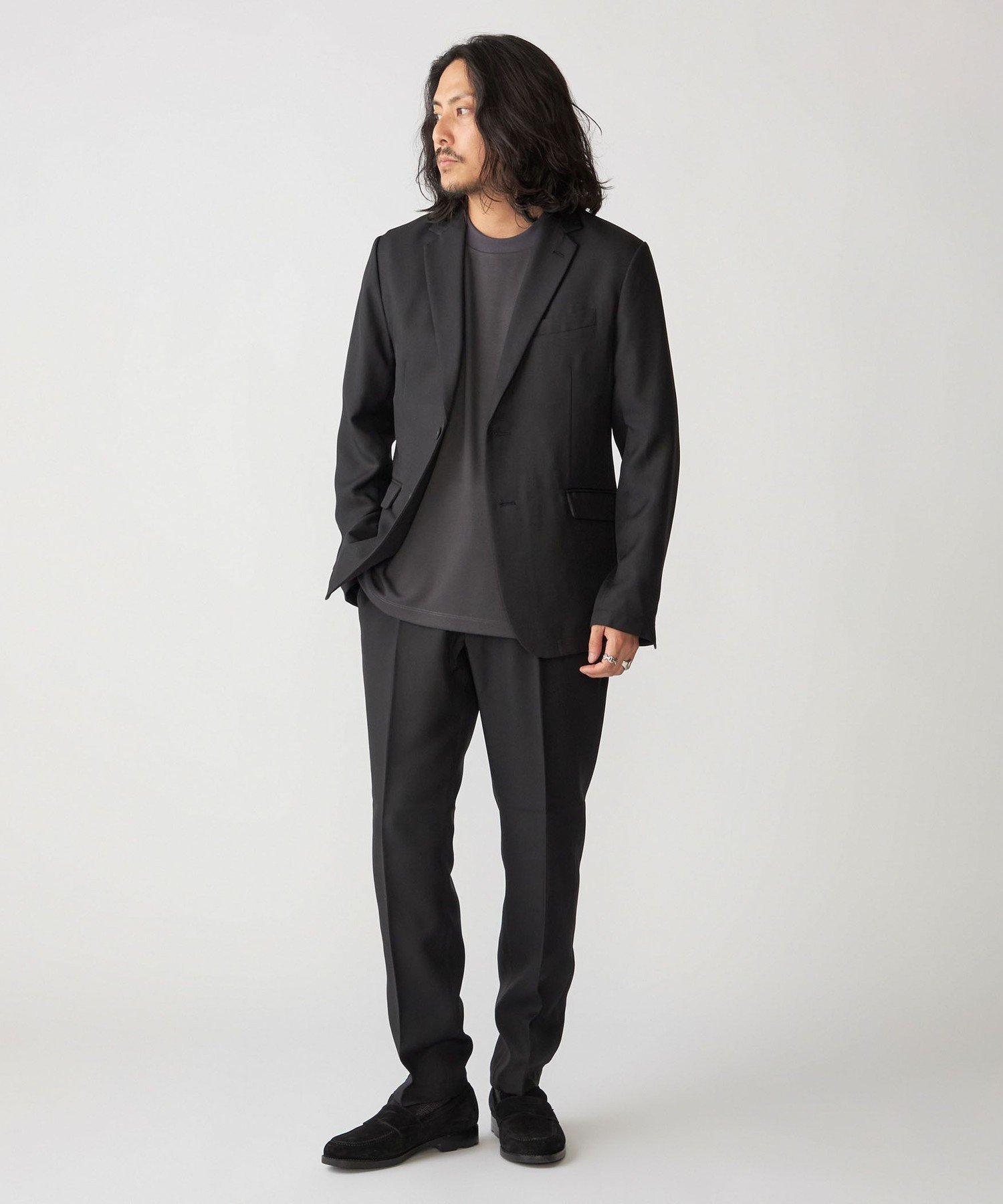 【シップス/SHIPS / MEN】の【WEB限定】SHIPS 手洗い可能 ウールライク テック セットアップ(ジャケット+イージーパンツ) インテリア・キッズ・メンズ・レディースファッション・服の通販 founy(ファニー) 　ファッション　Fashion　メンズファッション　MEN　ボトムス　Bottoms/Men　カットソー　Cut And Sew　軽量　Lightweight　シンプル　Simple　ジャケット　Jacket　スーツ　Suit　セットアップ　Set Up　ダウン　Down　ドローストリング　Drawstring　フィット　Fit　プリーツ　Pleats　ベーシック　Basic　無地　Plain Color　おすすめ　Recommend　エレガント 上品　Elegant　ビジネス 仕事 通勤　Business　ブラック|ID: prp329100004544212 ipo3291000000032111157