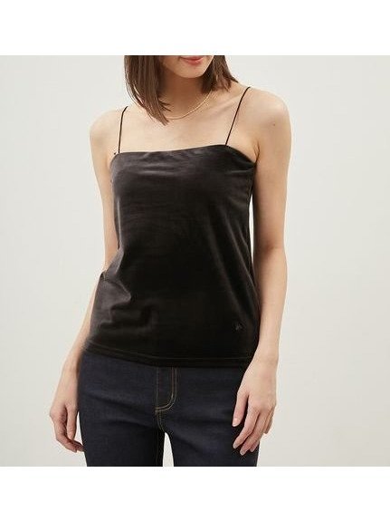 【ミラオーウェン/Mila Owen】のベロアカップインキャミソール 人気、トレンドファッション・服の通販 founy(ファニー) 　雑誌掲載アイテム　Magazine Picks & Fashion Features　ファッション雑誌　Fashion Magazines　ビジンヒャッカ　美人百花　オッジ　Oggi　ファッション　Fashion　レディースファッション　Fashion for Women　トップス・カットソー　Cut & Sew Tops　キャミソール&ノースリーブ　Camisoles & Sleeveless Tops　ベロアトップス　Velour Tops / Velvet-Look Items　アンダー　Underwear Essentials　インナー　Innerwear　ウォッシャブル　Machine Washable　エレガント 上品　Elegant　キャミソール　Camisole, Spaghetti Strap Top　4月号　April Issue　ジャケット　Jacket, Outerwear　スタイリッシュ　Stylish, Fashionable　スマート　Smart, Elegant　雑誌　Magazine, Fashion Magazine　定番　Standard, Basic Item　ベロア　Velour, Soft Velvet　6月号　June Issue, Jun. Edition　おすすめ　Recommended / Our Picks　 other-1|ID: prp329100004544217 ipo3291000000033304133