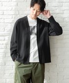 【グローバルワーク/GLOBAL WORK / MEN】のクリーンミラノリブカーディガン/147308 ブラック09|ID: prp329100004544219 ipo3291000000032111196