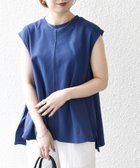【シップス フォー ウィメン/SHIPS】のSHIPS any 接触冷感/汗染み防止加工/洗濯機可能 Aライン フレンチスリーブ TEE ブルー|ID: prp329100004544220 ipo3291000000032726434