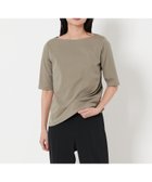 【ユナイテッドアローズ/UNITED ARROWS】のMARW UNITED ARROWS 5分袖 ボートネック Tシャツ -汗ジミ防止- OLIVE|ID:prp329100004544232