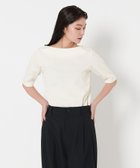 【ユナイテッドアローズ/UNITED ARROWS】のMARW UNITED ARROWS 5分袖 ボートネック Tシャツ -汗ジミ防止- WHITE|ID:prp329100004544232