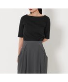 【ユナイテッドアローズ/UNITED ARROWS】のMARW UNITED ARROWS 5分袖 ボートネック Tシャツ -汗ジミ防止- BLACK|ID:prp329100004544232