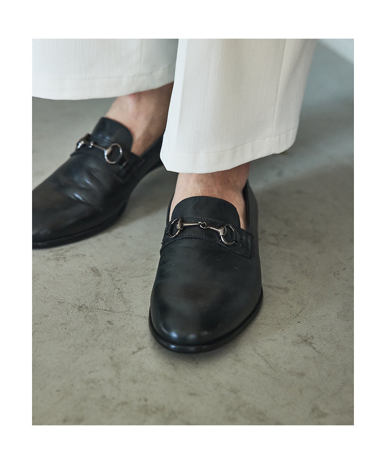 【アルフレッド バニスター/alfredoBANNISTER / MEN】の【WEB別注】ビットローファー インテリア・キッズ・メンズ・レディースファッション・服の通販 founy(ファニー) 　ファッション　Fashion　メンズファッション　MEN　おすすめ　Recommend　くるぶし　Ankle　インソール　Insole　カッティング　Cutting　クッション　Cushion　ラバー　Rubber　別注　Special Order　ブラック|ID: prp329100004544252 ipo3291000000032111382