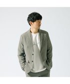【アバハウス/ABAHOUSE / MEN】の【QuickDry / セットアップ対応】オニサッカー ジャケット / サマージ カーキ|ID: prp329100004544255 ipo3291000000032111393