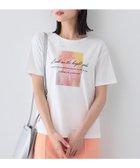 【インディヴィ/INDIVI】の【接触冷感/UVケア/選べるデザイン】フォト ロゴ プリントTシャツ 人気、トレンドファッション・服の通販 founy(ファニー) ファッション Fashion レディースファッション Fashion for Women トップス・カットソー Cut & Sew Tops シャツ・ブラウス・オフィスカジュアル Elegant Blouses & Button-Ups ロングTシャツ・Tシャツ Longline T-Shirts & Tees グラフィック Graphic, Graphic Design コンパクト Compact, Small Size ジャケット Jacket, Outerwear ストライプ Stripe, Striped Pattern プリント Print, Printed Pattern ベーシック Basic, Essential thumbnail ホワイト|ID: prp329100004544263 ipo3291000000033237414