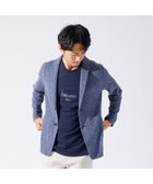 【アバハウス/ABAHOUSE / MEN】の【バーズアイ】ショールジャケット / サマージャケット 人気、トレンドファッション・服の通販 founy(ファニー) ファッション Fashion メンズファッション MEN サマー Summer ショール Shawl シンプル Simple ジャケット Jacket ストレッチ Stretch 夏 Summer 春 Spring S/S・春夏 Ss・Spring/Summer thumbnail ブルー|ID: prp329100004544271 ipo3291000000032111506