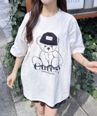 【イング/INGNI】の【WEB限定】BearモチーフTシャツ 人気、トレンドファッション・服の通販 founy(ファニー) ファッション Fashion レディースファッション Fashion for Women トップス・カットソー Cut & Sew Tops シャツ・ブラウス・オフィスカジュアル Elegant Blouses & Button-Ups ロングTシャツ・Tシャツ Longline T-Shirts & Tees カーディガン Cardigan, Knitwear シンプル Simple, Minimal スマホ Smartphone, Mobile Device パーカー Hoodie, Parka プリント Print, Printed Pattern モチーフ Motif, Design Theme thumbnail オフホワイト|ID: prp329100004544274 ipo3291000000033398413