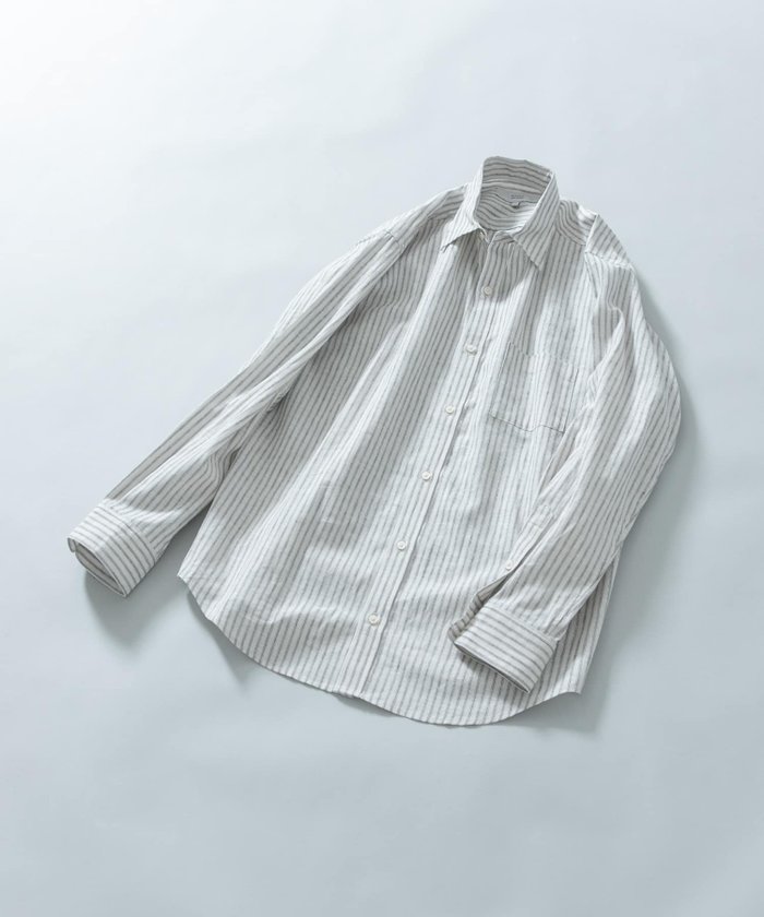 【アーバンリサーチ ロッソ/URBAN RESEARCH ROSSO / MEN】の『WEB限定』『XLサイズあり』リラックスコットンリネンレギュラーカラー長袖シャツ インテリア・キッズ・メンズ・レディースファッション・服の通販 founy(ファニー) https://founy.com/ ファッション Fashion メンズファッション MEN おすすめ Recommend インナー Inner カットソー Cut And Sew カーディガン Cardigan ジャケット Jacket フィット Fit ベーシック Basic リネン Linen リラックス Relax レギュラー Regular 人気 Popularity 夏 Summer 春 Spring S/S・春夏 Ss・Spring/Summer 長袖 Long Sleeve |ID: prp329100004544284 ipo3291000000032111566