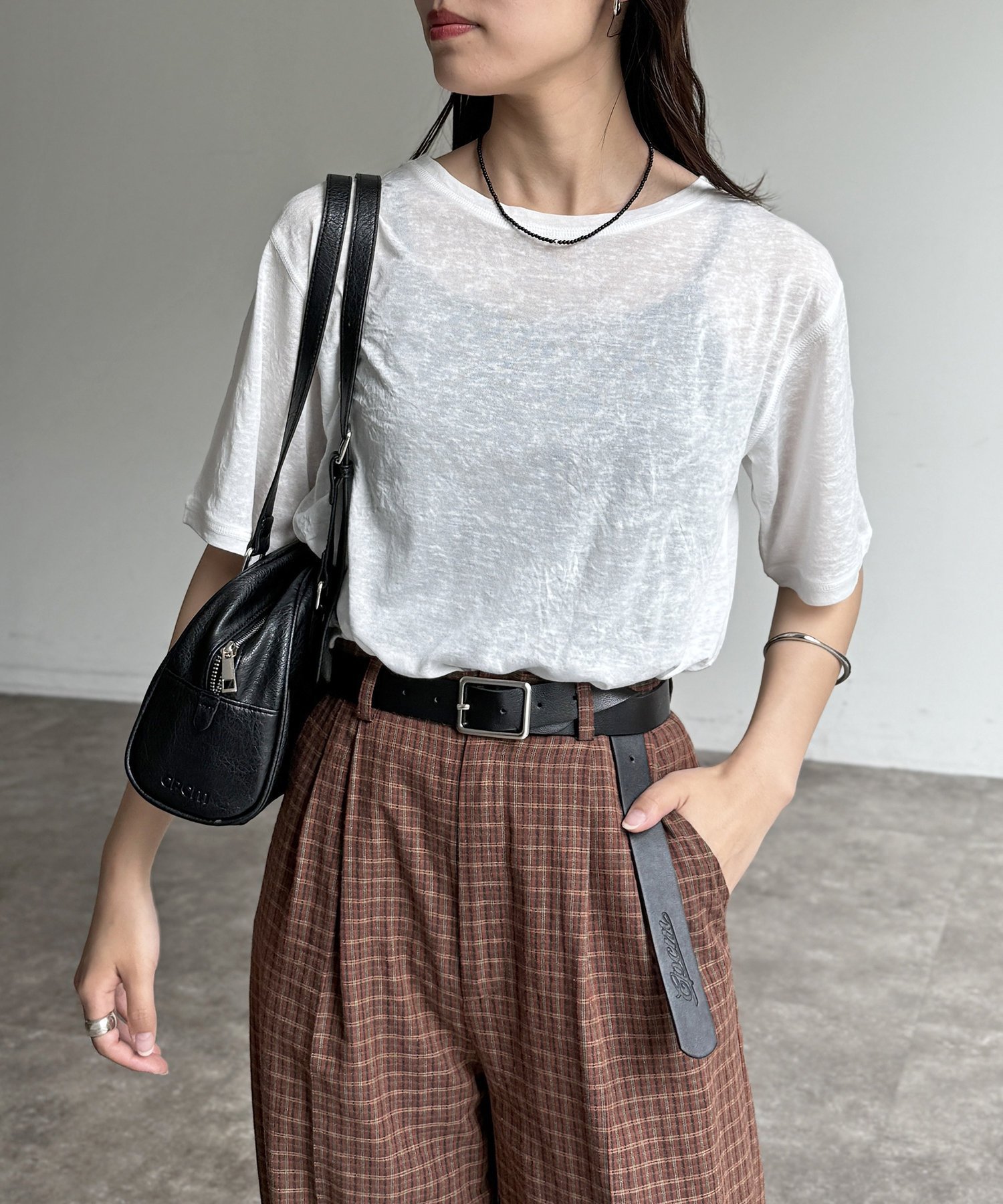 【シーピーシーエム/CPCM】のスラブシアー半袖T インテリア・キッズ・メンズ・レディースファッション・服の通販 founy(ファニー) 　ファッション　Fashion　レディースファッション　Fashion for Women　トップス・カットソー　Cut & Sew Tops　おすすめ　Recommended / Our Picks　インナー　Innerwear　キャミソール　Camisole, Spaghetti Strap Top　シアー　Sheer, See-Through　シンプル　Simple, Minimal　タンク　Tank Top, Sleeveless Top　トレンド　Trend, Trending Now　半袖　Short Sleeve, Half Sleeve　ホワイト|ID: prp329100004544309 ipo3291000000032760336
