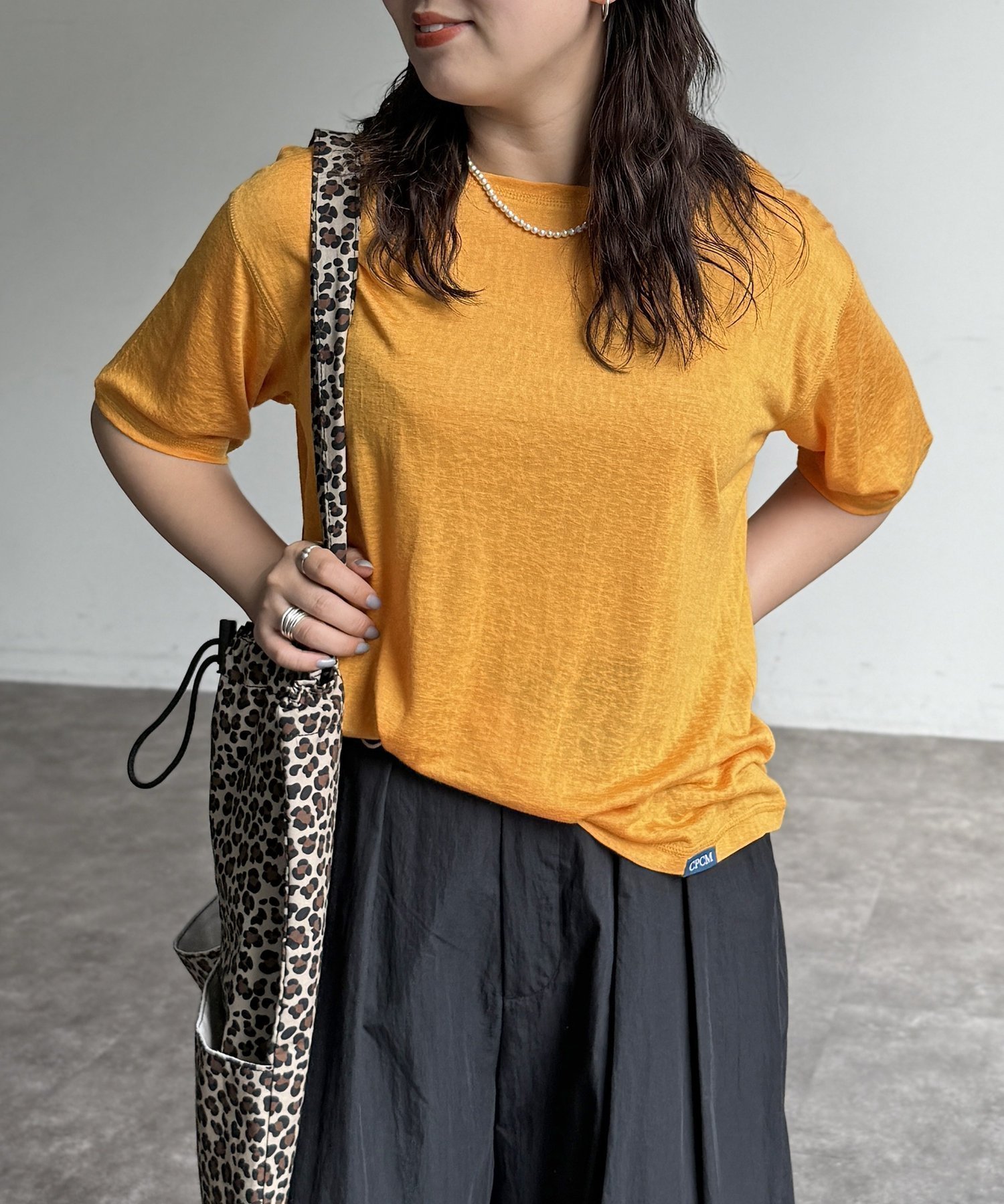 【シーピーシーエム/CPCM】のスラブシアー半袖T インテリア・キッズ・メンズ・レディースファッション・服の通販 founy(ファニー) 　ファッション　Fashion　レディースファッション　Fashion for Women　トップス・カットソー　Cut & Sew Tops　おすすめ　Recommended / Our Picks　インナー　Innerwear　キャミソール　Camisole, Spaghetti Strap Top　シアー　Sheer, See-Through　シンプル　Simple, Minimal　タンク　Tank Top, Sleeveless Top　トレンド　Trend, Trending Now　半袖　Short Sleeve, Half Sleeve　イエロー|ID: prp329100004544309 ipo3291000000032760341